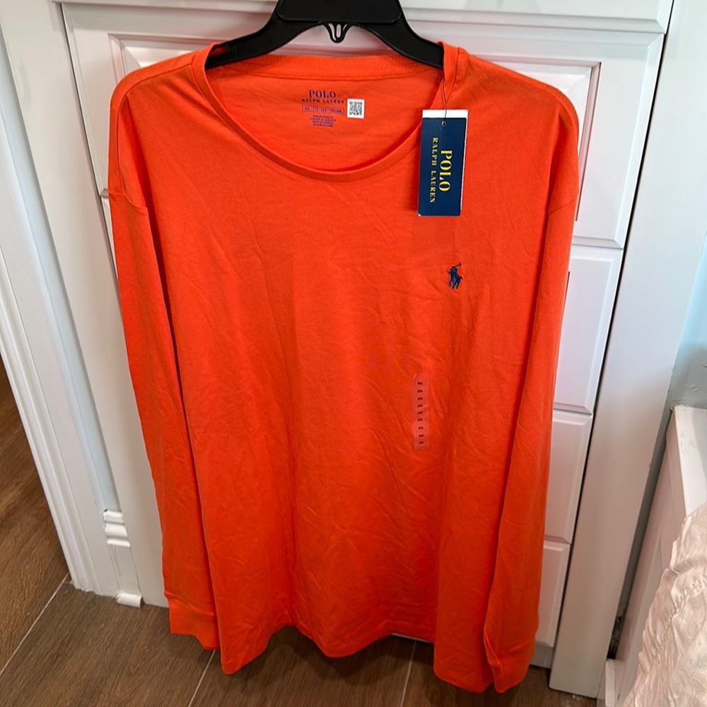 Long sleeve knit Polo t shirt